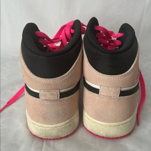 Nike Air Jordan 1 Mid SE Crimson Tint Iconic Sneaker Shoes **Size 8.5** - Picture 7 of 10